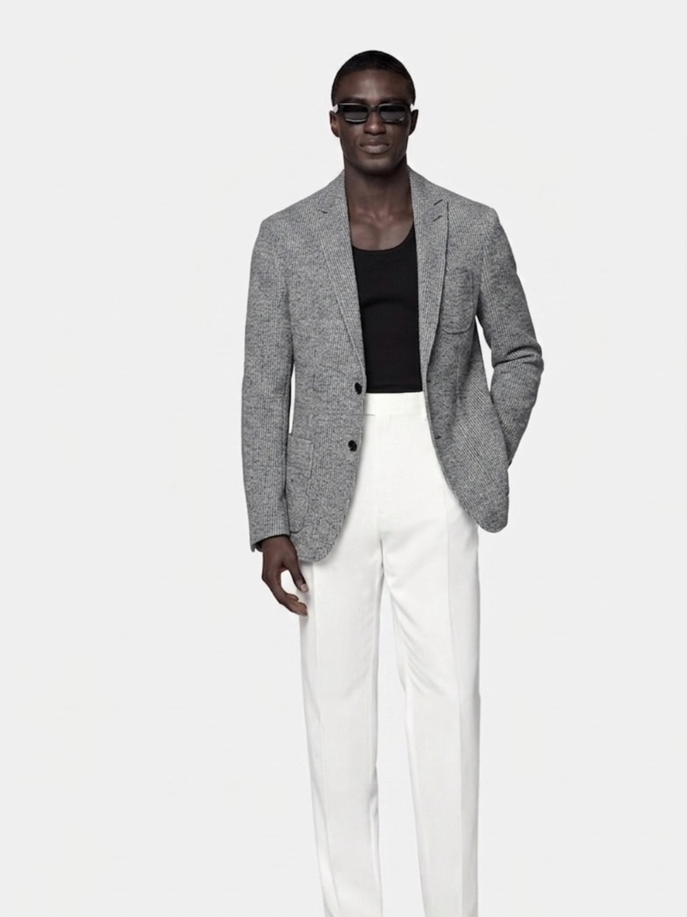 Saks Fifth Avenue Gray blazer by Avva Sport Coat - limited edition